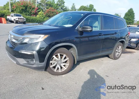 2019 Honda Pilot Ex-L z USA, uszkodzony, nr VIN 5FNYF5H53KB000917